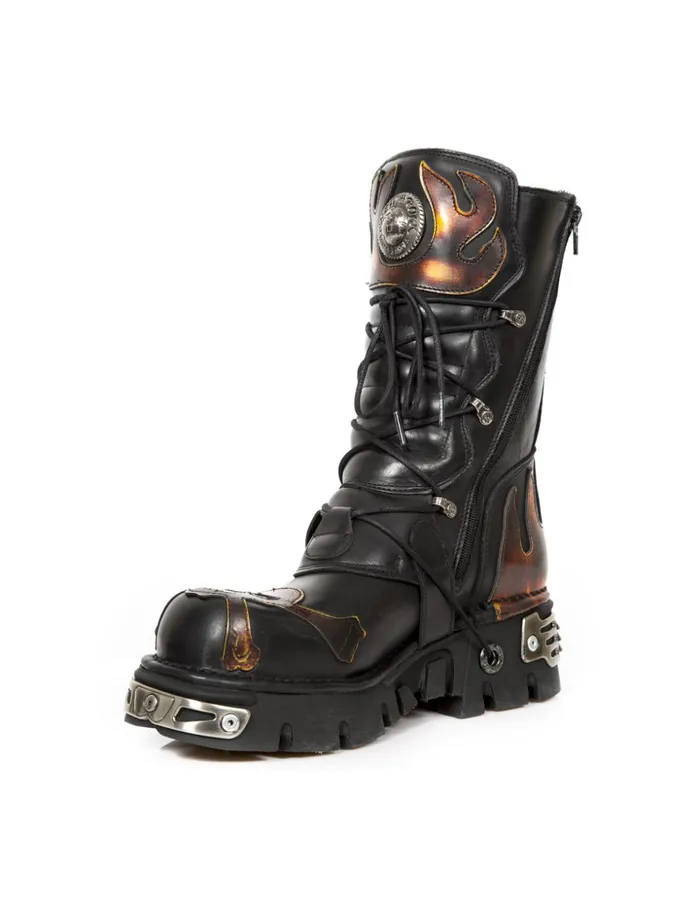 WomenMen Boot Metallic M156C3 New Rock Boots WomenMen Boot Metallic M156C3 New Rock Boots