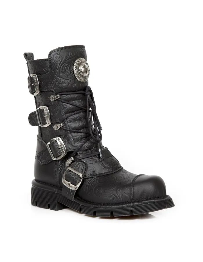 WomenMen Boot Metallic M313V1 New Rock Boots WomenMen Boot Metallic M313V1 New Rock Boots