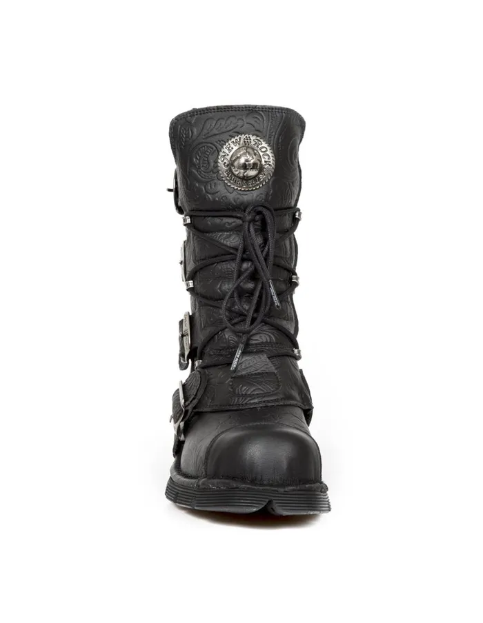 WomenMen Boot Metallic M313V1 New Rock Boots WomenMen Boot Metallic M313V1 New Rock Boots