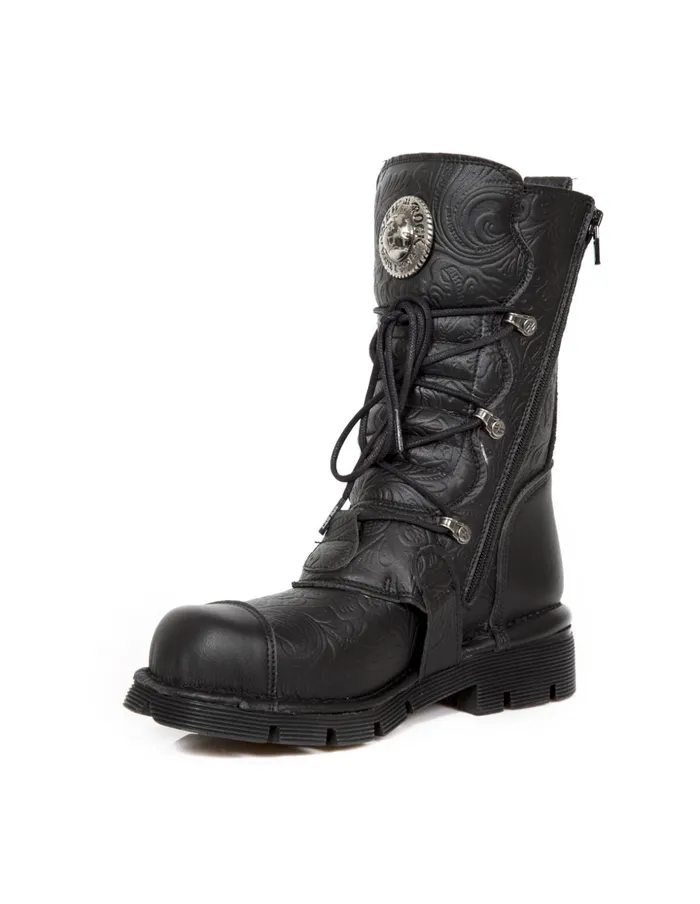 WomenMen Boot Metallic M313V1 New Rock Boots WomenMen Boot Metallic M313V1 New Rock Boots