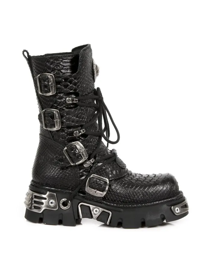 WomenMen Boot Metallic M373C190 New Rock Boots