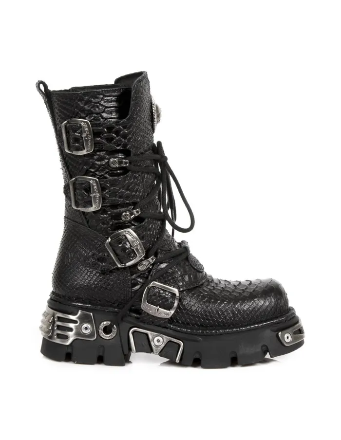 WomenMen Boot Metallic M373C190 New Rock Boots WomenMen Boot Metallic M373C190 New Rock Boots