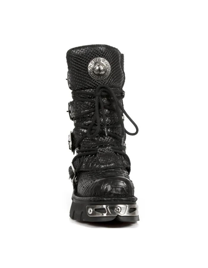 WomenMen Boot Metallic M373C190 New Rock Boots WomenMen Boot Metallic M373C190 New Rock Boots