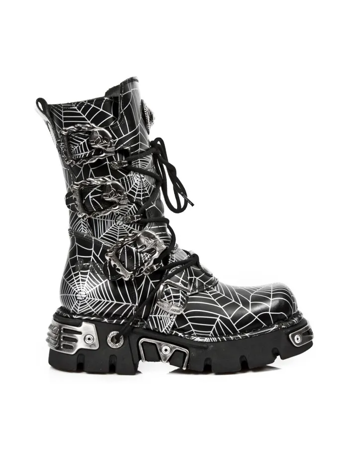 WomenMen Boot Metallic M391C150 New Rock Boots