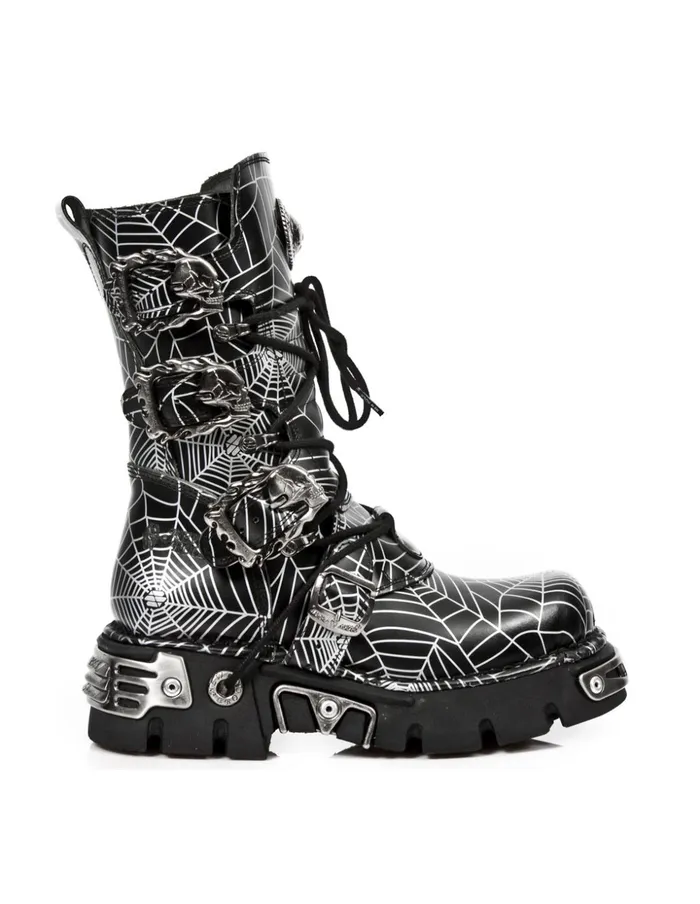WomenMen Boot Metallic M391C150 New Rock Boots WomenMen Boot Metallic M391C150 New Rock Boots