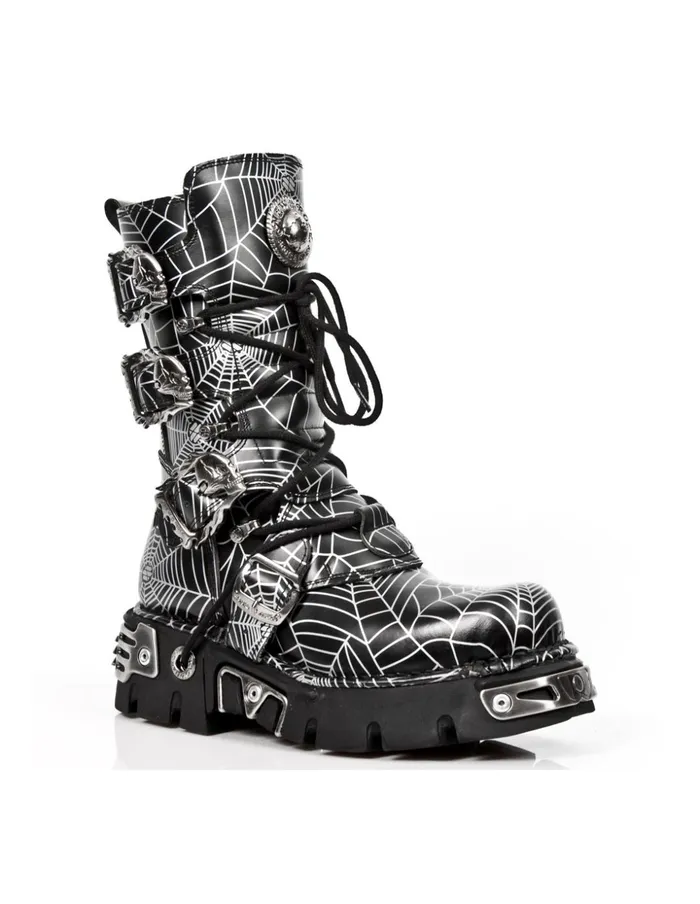 WomenMen Boot Metallic M391C150 New Rock Boots WomenMen Boot Metallic M391C150 New Rock Boots