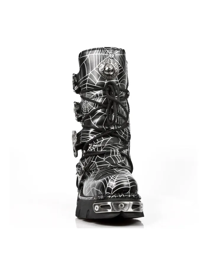 WomenMen Boot Metallic M391C150 New Rock Boots WomenMen Boot Metallic M391C150 New Rock Boots