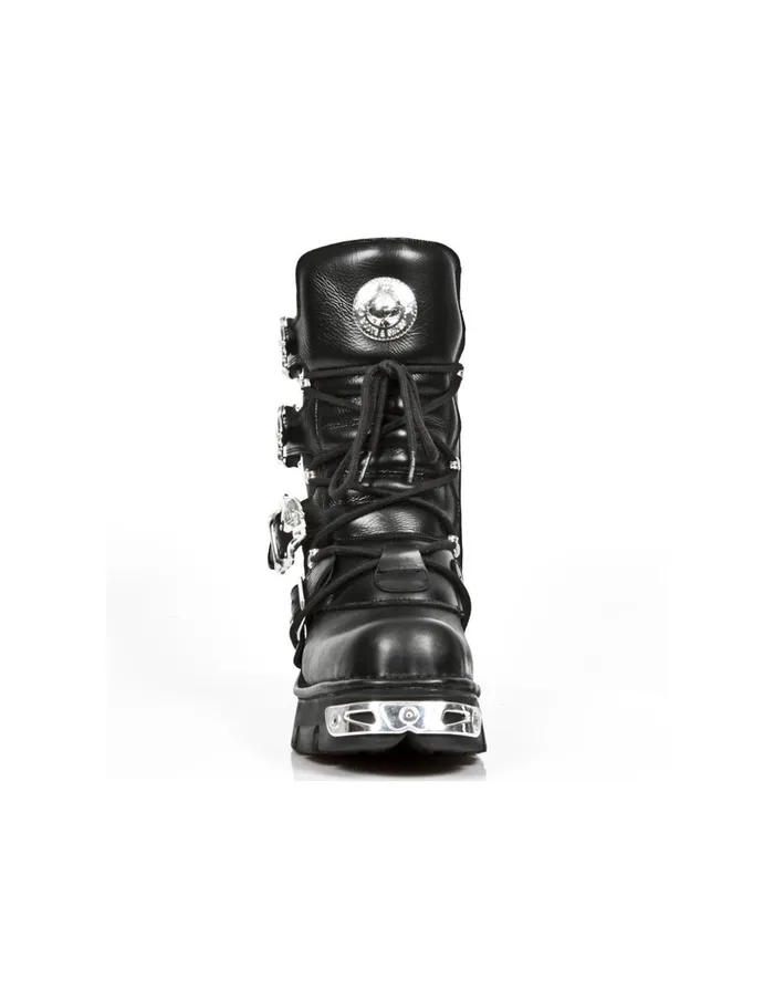 WomenMen Boot Metallic M391silverC1 New Rock Boots WomenMen Boot Metallic M391silverC1 New Rock Boots