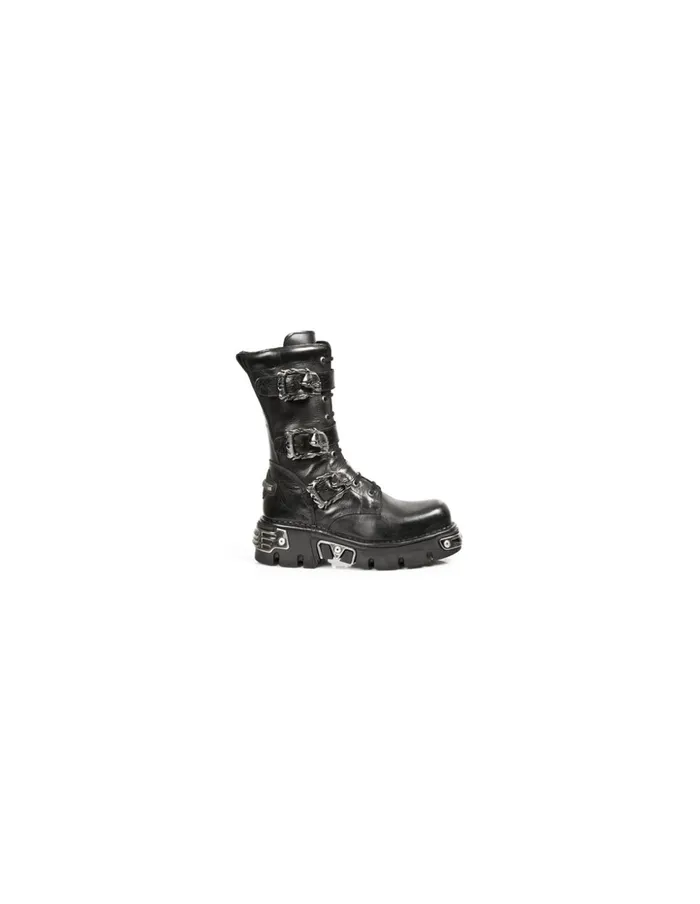 WomenMen Boot Metallic M710C10 New Rock Boots