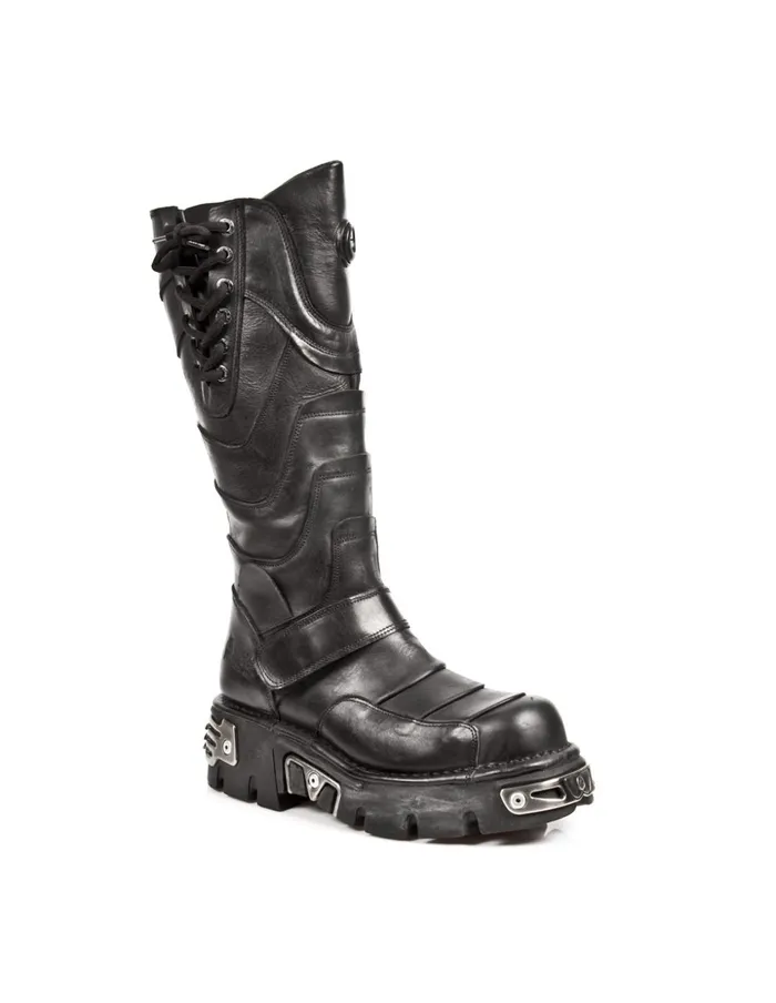 WomenMen Boot Metallic M745C1 New Rock High Boots WomenMen Boot Metallic M745C1 New Rock High Boots