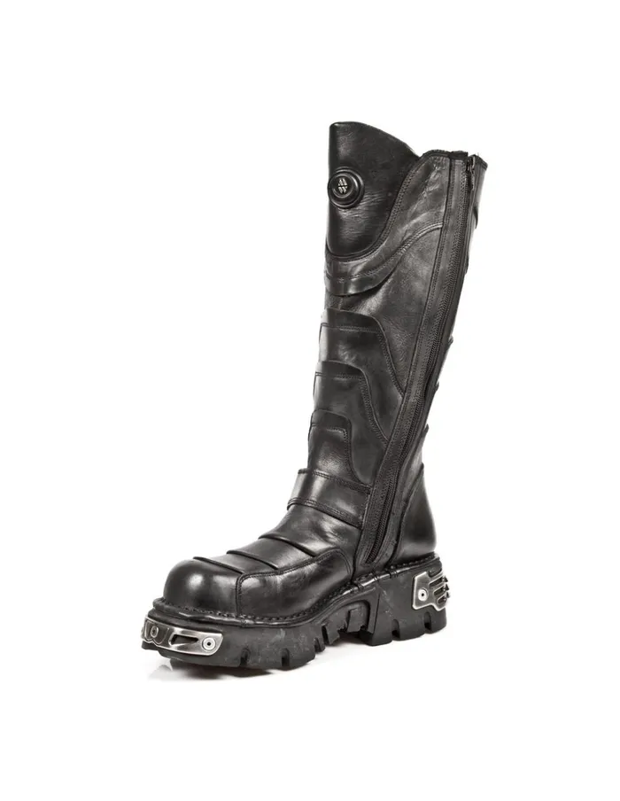 WomenMen Boot Metallic M745C1 New Rock High Boots WomenMen Boot Metallic M745C1 New Rock High Boots