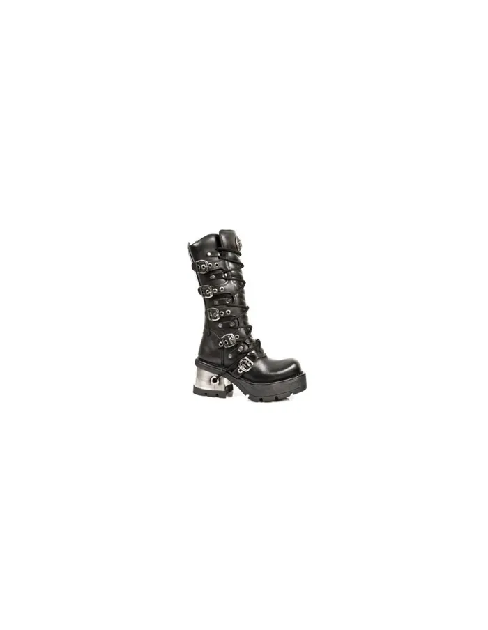 WomenMen High Boot Metallic M1016S1 New Rock Boots