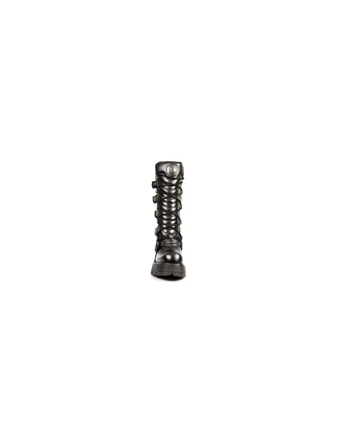 WomenMen High Boot Metallic M1016S1 New Rock Boots
