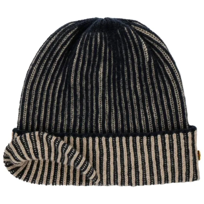 WomenMen Knitted Hats Mayser Harper Cashmere Beanie Beigeblue WomenMen Knitted Hats Mayser Harper Cashmere Beanie Beigeblue
