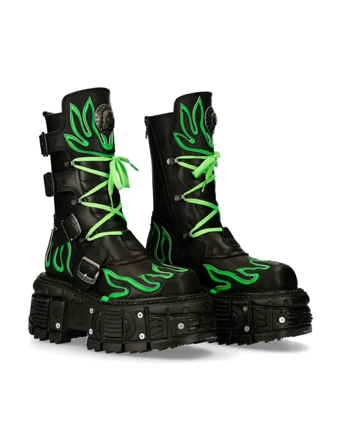 WomenMen MTank015C4 New Rock Boots