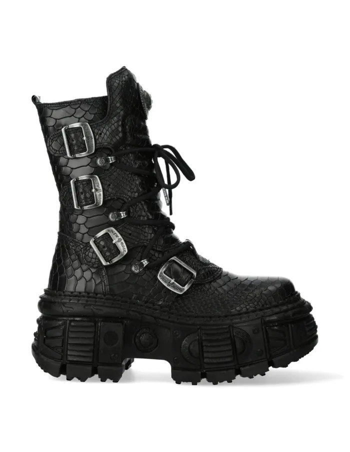 WomenMen MWall028bS1 New Rock Boots WomenMen MWall028bS1 New Rock Boots