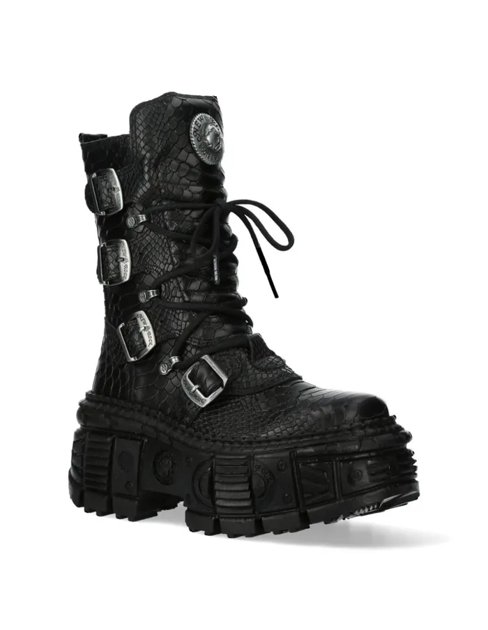 WomenMen MWall028bS1 New Rock Boots WomenMen MWall028bS1 New Rock Boots