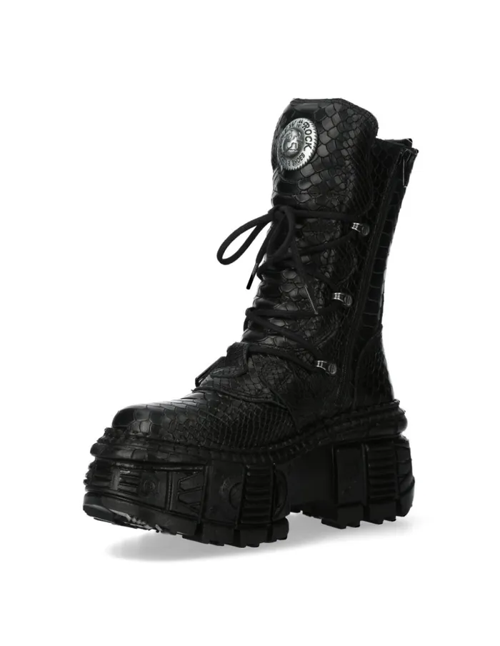 WomenMen MWall028bS1 New Rock Boots WomenMen MWall028bS1 New Rock Boots