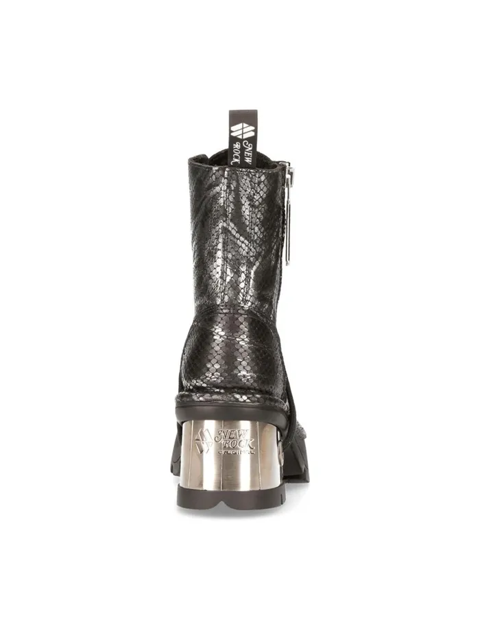 WomenMen Metallic M1045C10 New Rock Boots WomenMen Metallic M1045C10 New Rock Boots