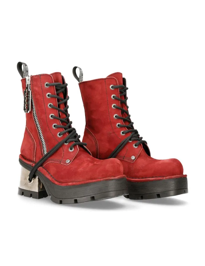 WomenMen Metallic M1045C15 New Rock Boots