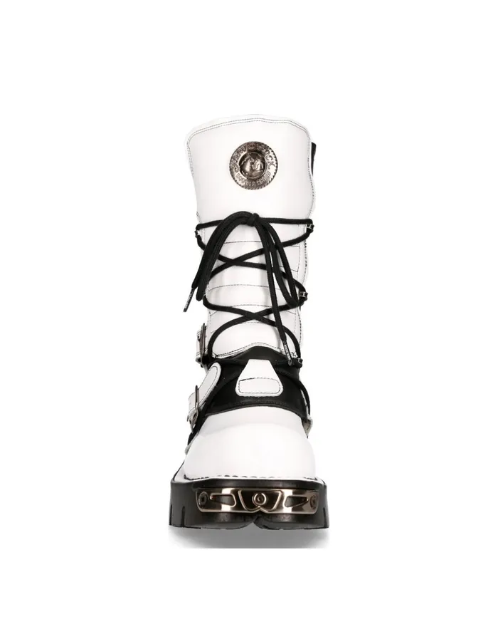 WomenMen Metallic M373czC107 New Rock Boots WomenMen Metallic M373czC107 New Rock Boots