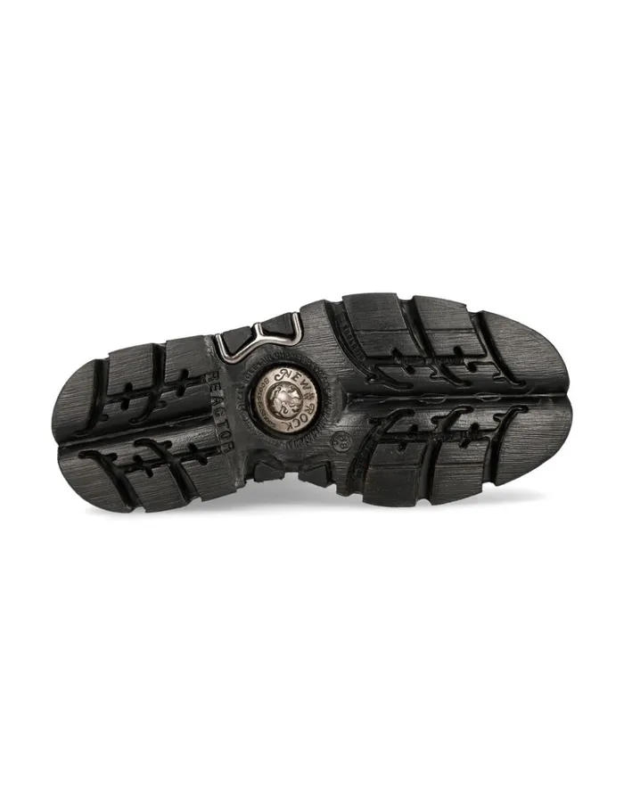 WomenMen Metallic MMili084cC14 New Rock Boots WomenMen Metallic MMili084cC14 New Rock Boots