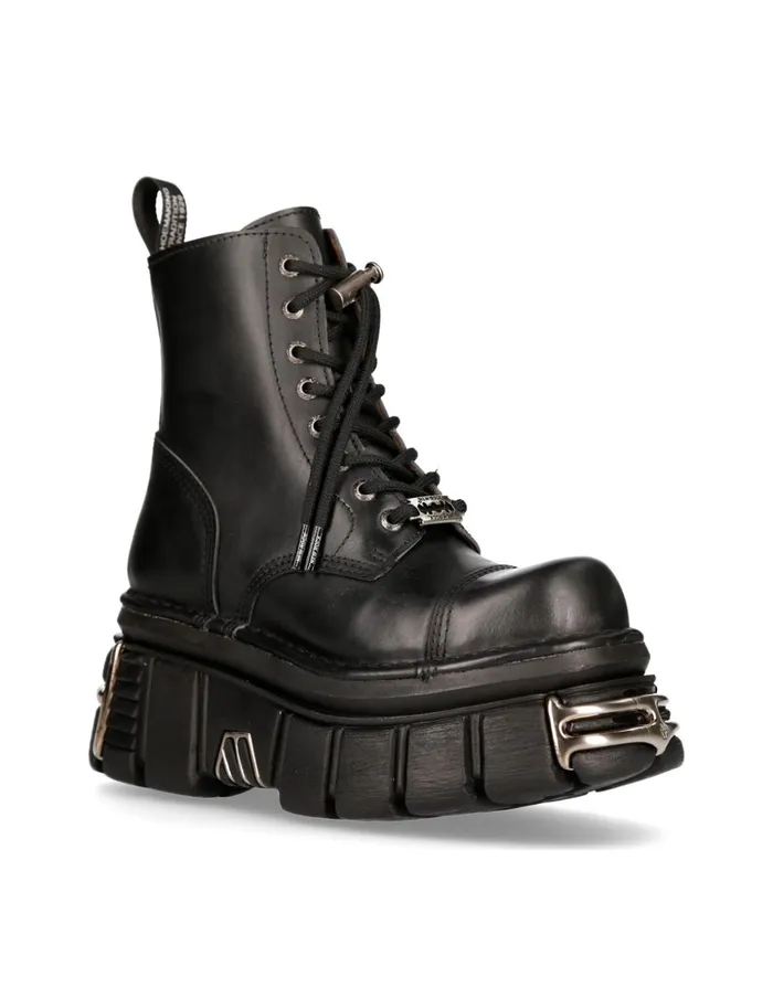 WomenMen Metallic MNewmili083S37 New Rock Boots WomenMen Metallic MNewmili083S37 New Rock Boots
