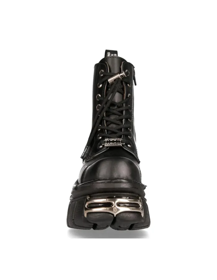 WomenMen Metallic MNewmili083S37 New Rock Boots WomenMen Metallic MNewmili083S37 New Rock Boots