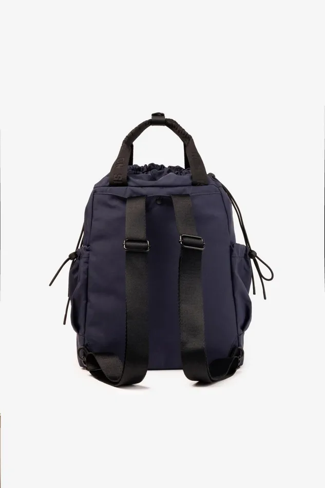WomenMen Navy Blue Akira Backpack Ecoalf Backpacks