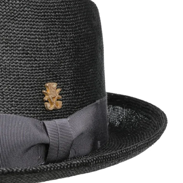 WomenMen Pork Pie Hats Mayser Uni Sisal Pork Pie Straw Hat Zechbauer Black WomenMen Pork Pie Hats Mayser Uni Sisal Pork Pie Straw Hat Zechbauer Black