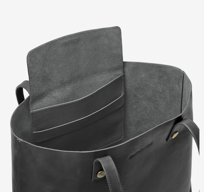 WomenMen Rhodes Leather Tote Black Full Grain JohnstonandMurphy Totes WomenMen Rhodes Leather Tote Black Full Grain JohnstonandMurphy Totes