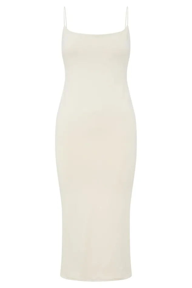 Women Meshki Dresses Sabine Backless Maxi Dress 8211 Cream