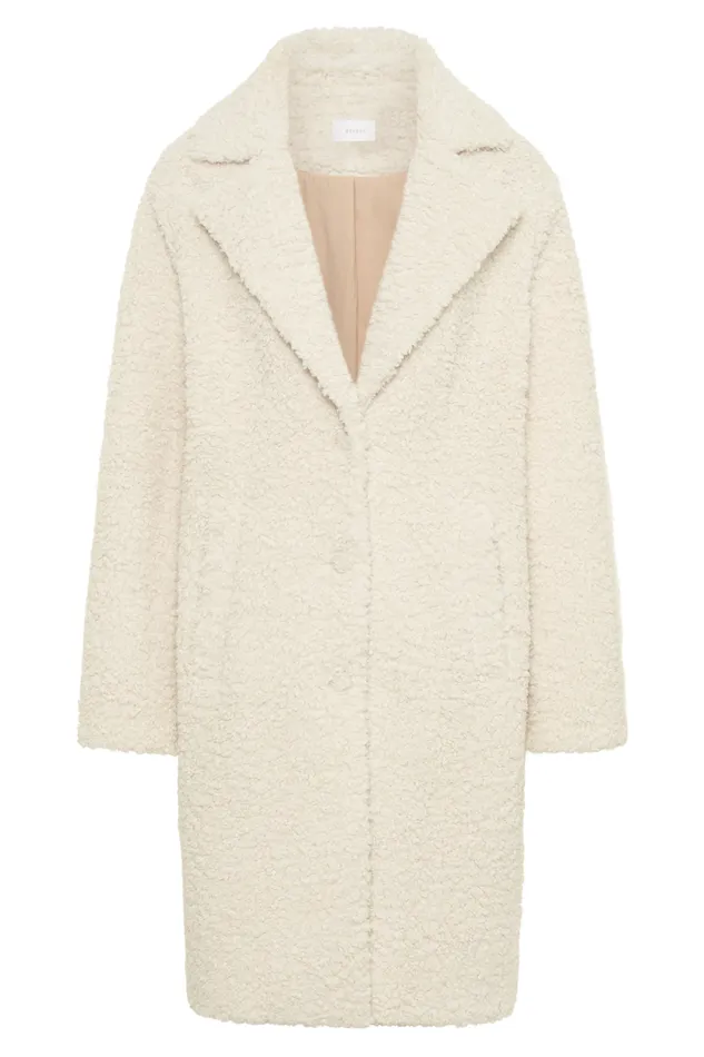 Women Meshki Outerwear Izzy Boucle Coat 8211 Cream