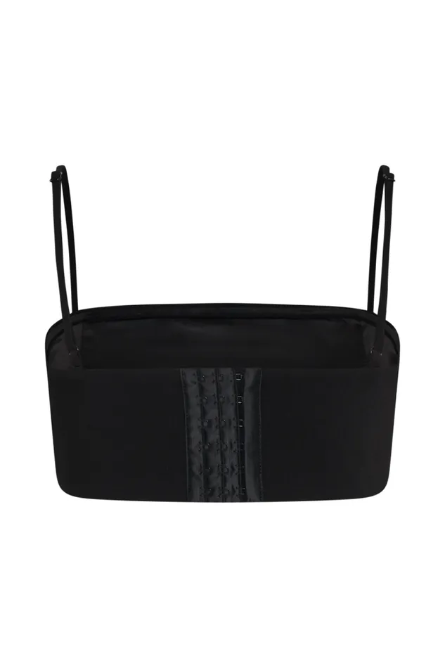 Women Meshki Tops Perry Suiting Crop Top 8211 Black