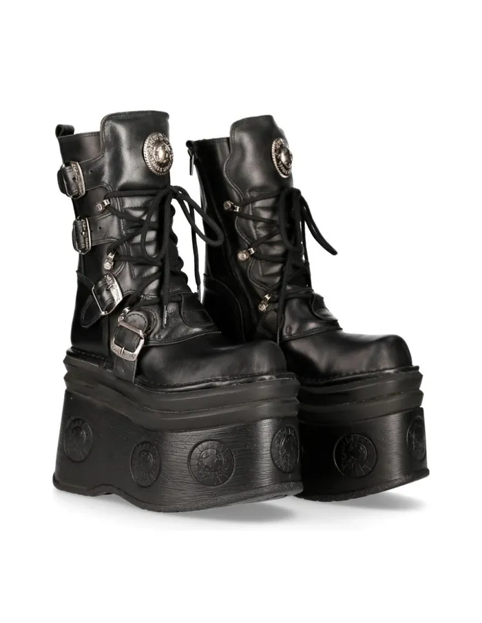 Women Metallic M373C105 New Rock High Heels