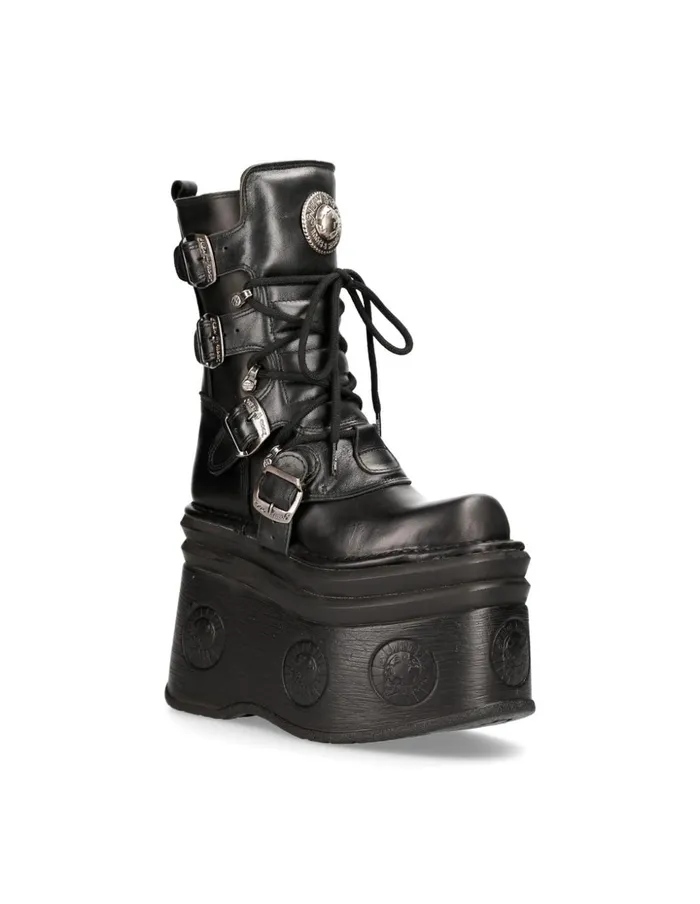 Women Metallic M373C105 New Rock High Heels Women Metallic M373C105 New Rock High Heels