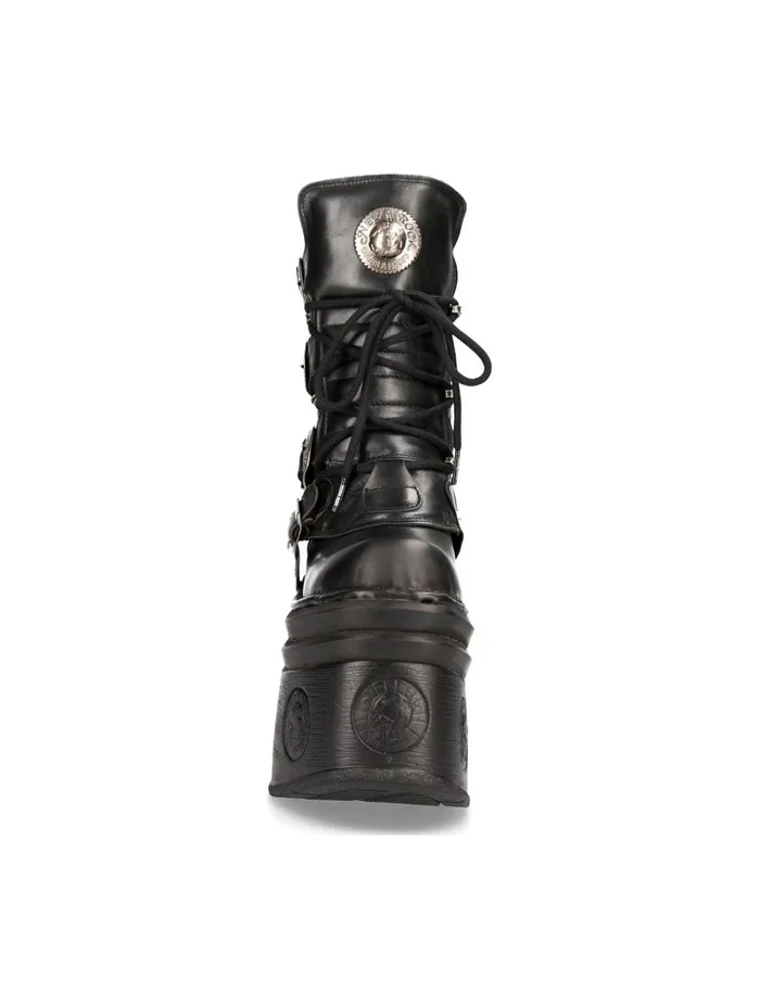 Women Metallic M373C105 New Rock High Heels Women Metallic M373C105 New Rock High Heels