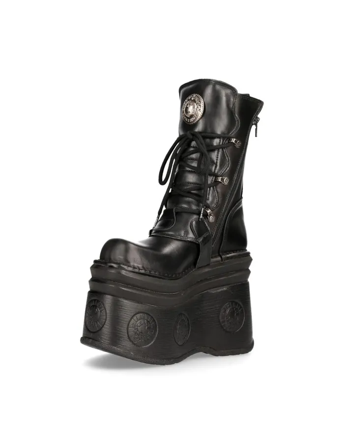 Women Metallic M373C105 New Rock High Heels Women Metallic M373C105 New Rock High Heels