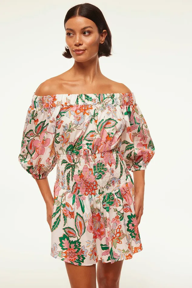 Women MISA Los Angeles Dresses MARTA DRESS Casablanca Floral