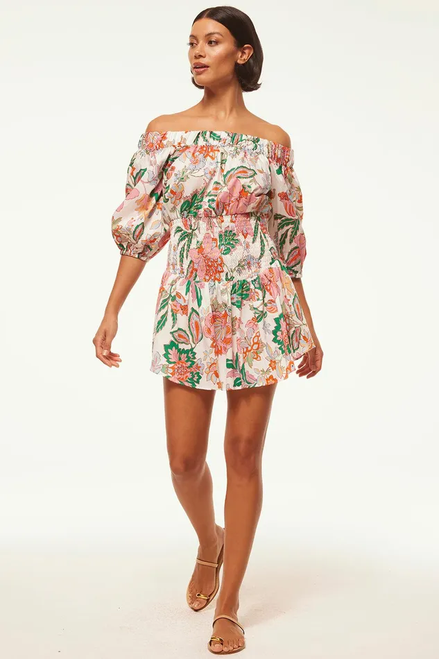 Women MISA Los Angeles Dresses MARTA DRESS Casablanca Floral