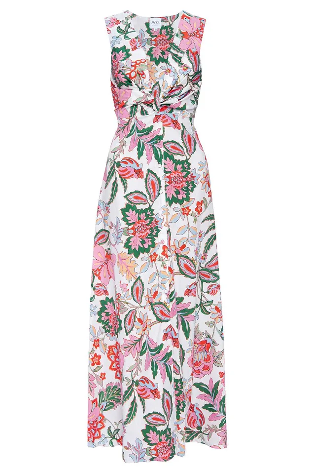 Women MISA Los Angeles Dresses NAJAH DRESS Casablanca Floral