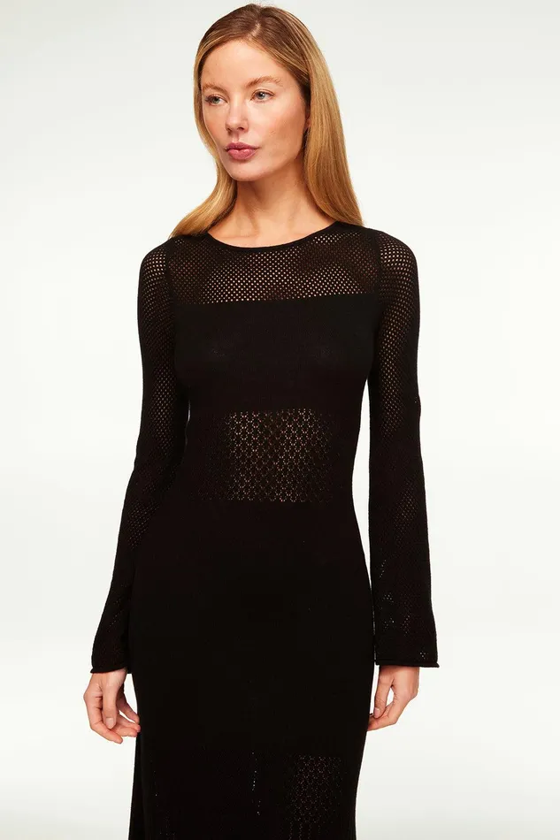 Women MISA Los Angeles Knits ANU DRESS Fox