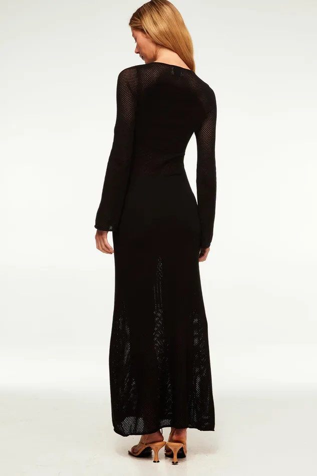 Women MISA Los Angeles Knits ANU DRESS Fox