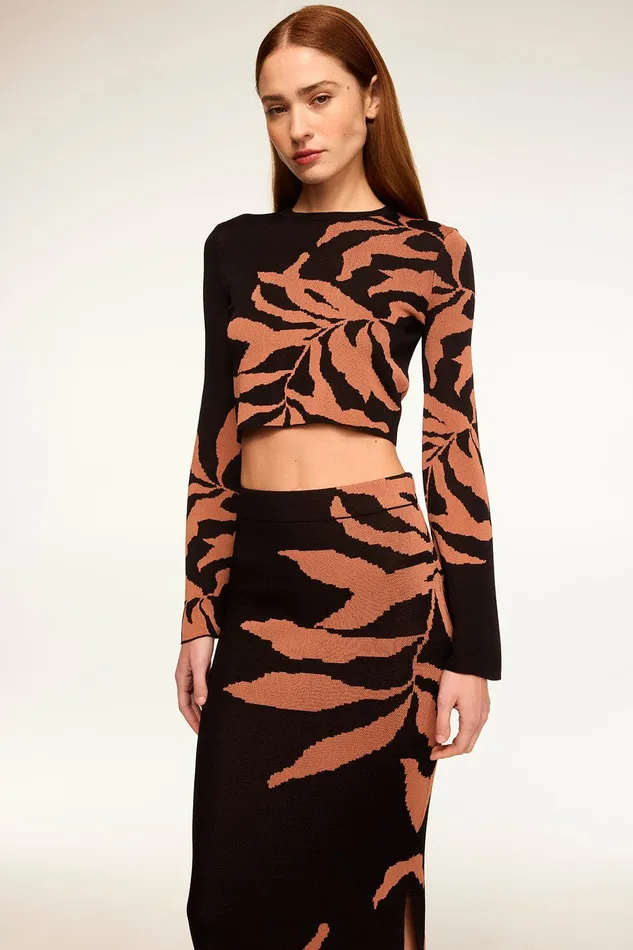 Women MISA Los Angeles Matching Sets AMILA TOP Fernal Glow