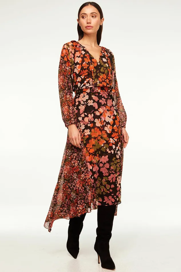 Women MISA Los Angeles Matching Sets DEMA TOP Autumn Flora Mix