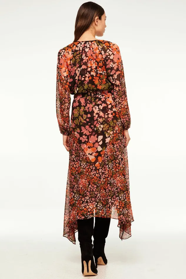 Women MISA Los Angeles Matching Sets DEMA TOP Autumn Flora Mix