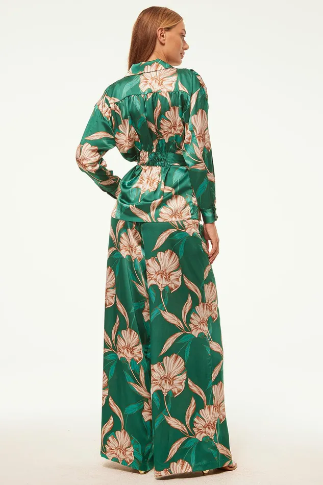 Women MISA Los Angeles Matching Sets FILIPPA PANT Cartagena Flora