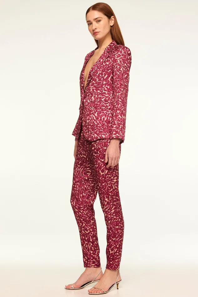 Women MISA Los Angeles Pants GEORGINA PANT Fauna Abstract
