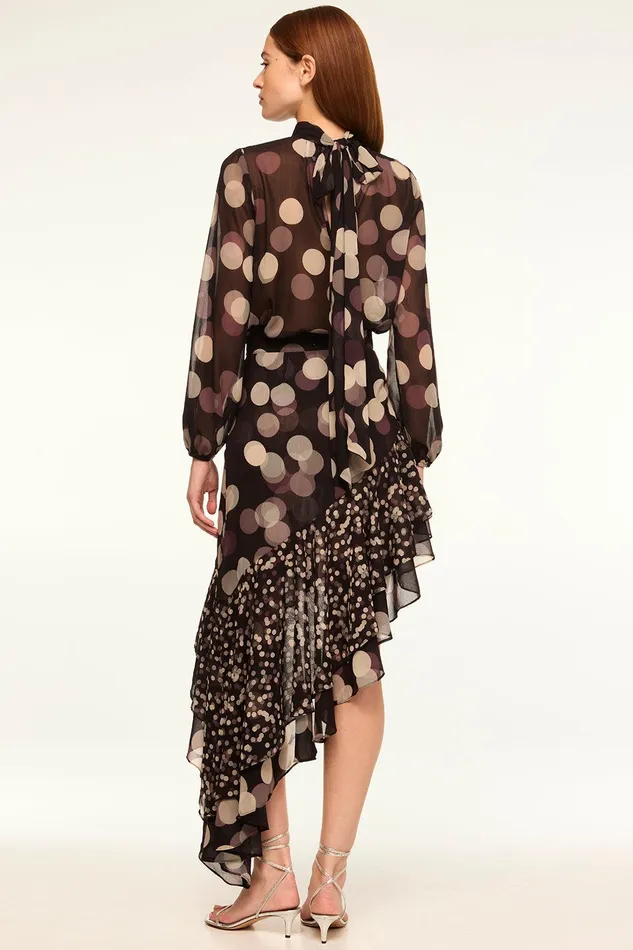 Women MISA Los Angeles Skirts and Shorts SKY SKIRT Polka Dot Mix