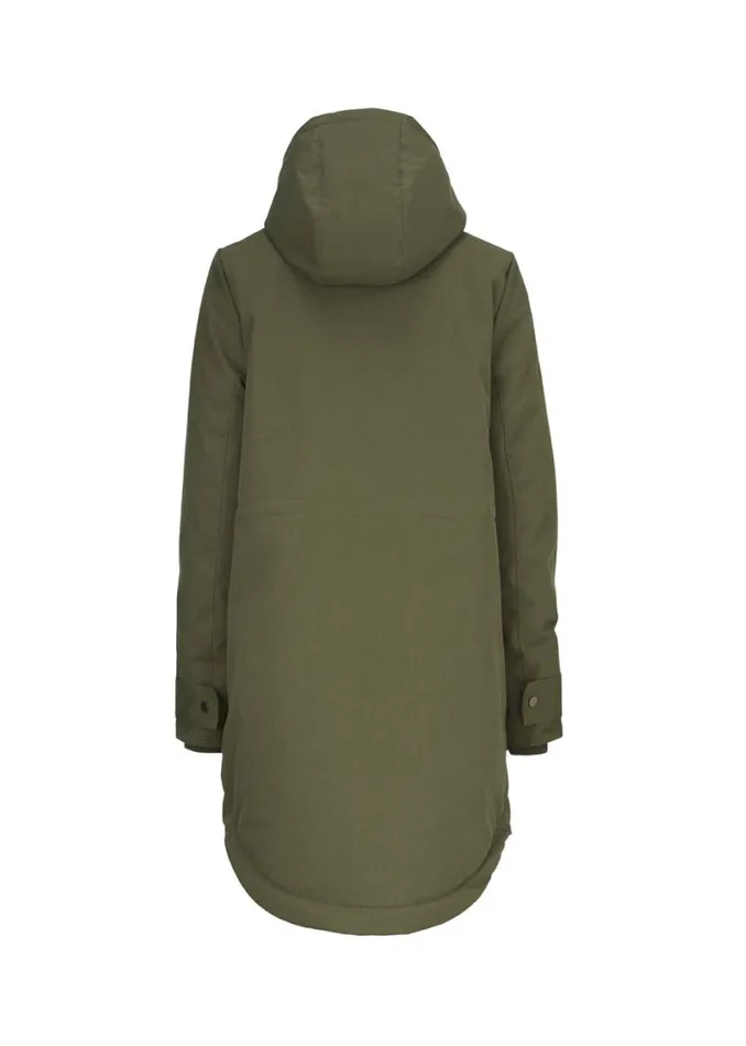 Women Modstrm Coats and Jackets Keller Coat Dark Army Women Modstrm Coats and Jackets Keller Coat Dark Army